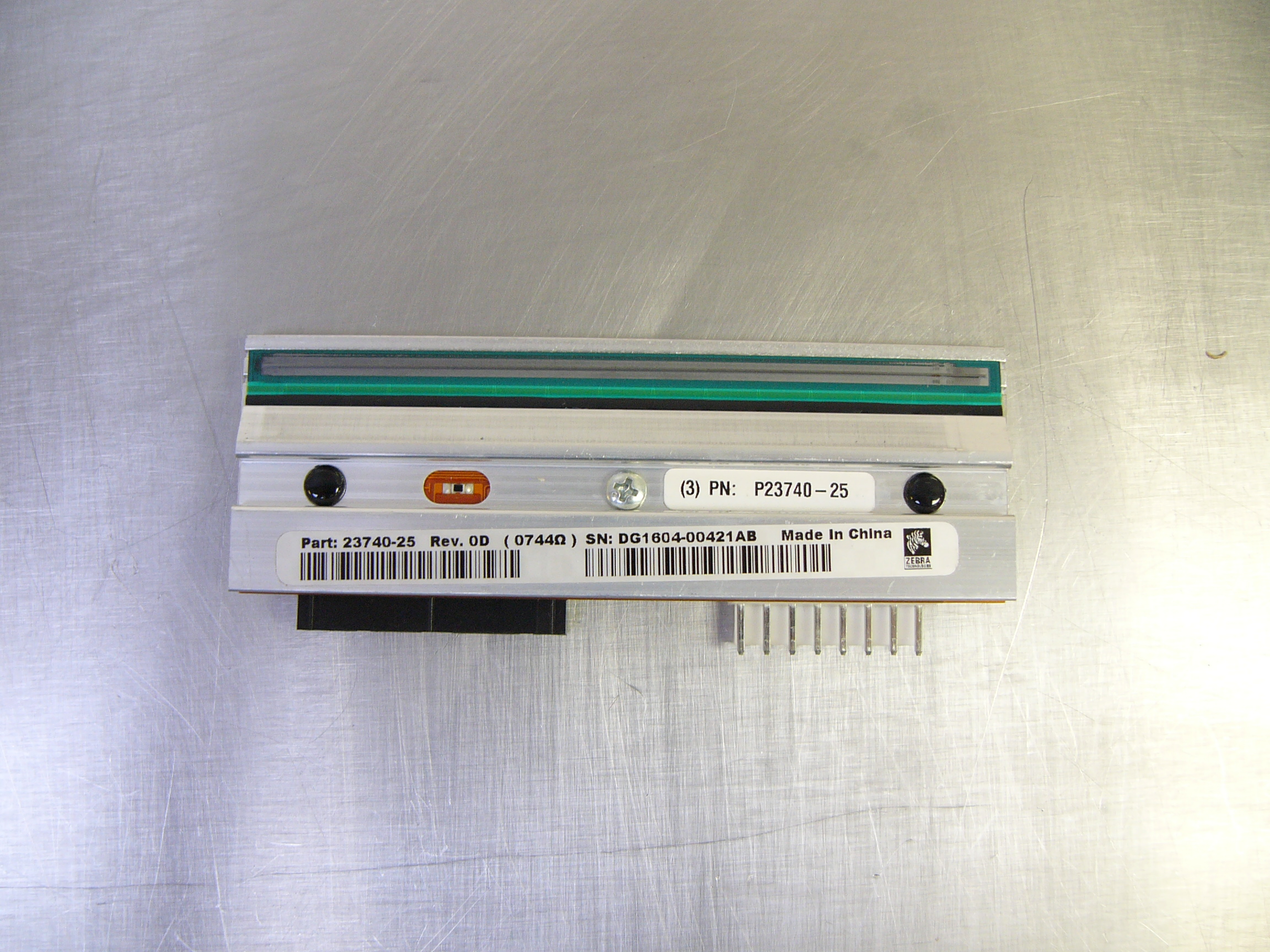 23740-25 -  - 23740-25, Zebra 110Xi4, Printhead 203 dpi