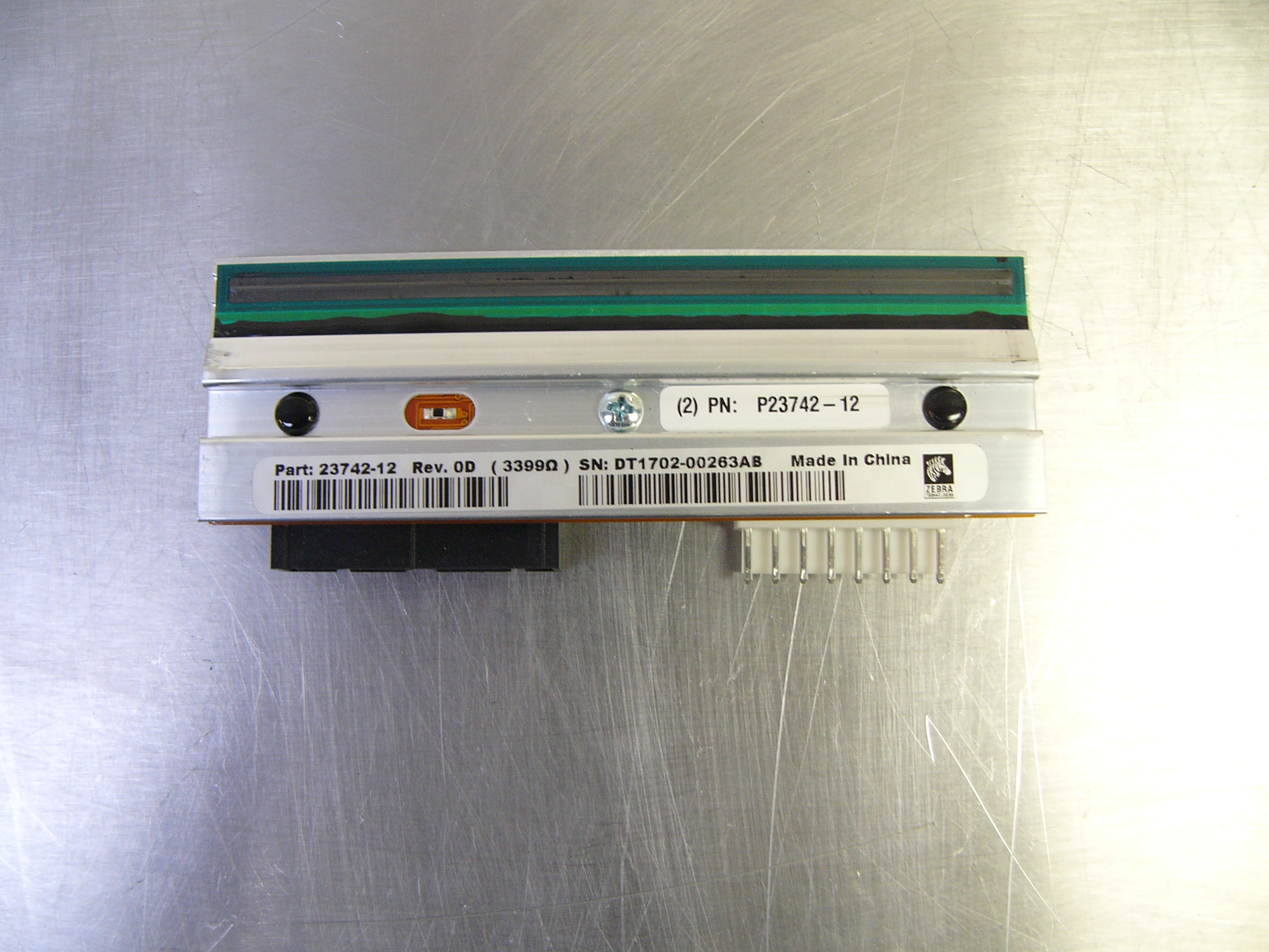 23742-12 -  - 23742-12, Zebra 110Xi4, 600 dpi Printhead