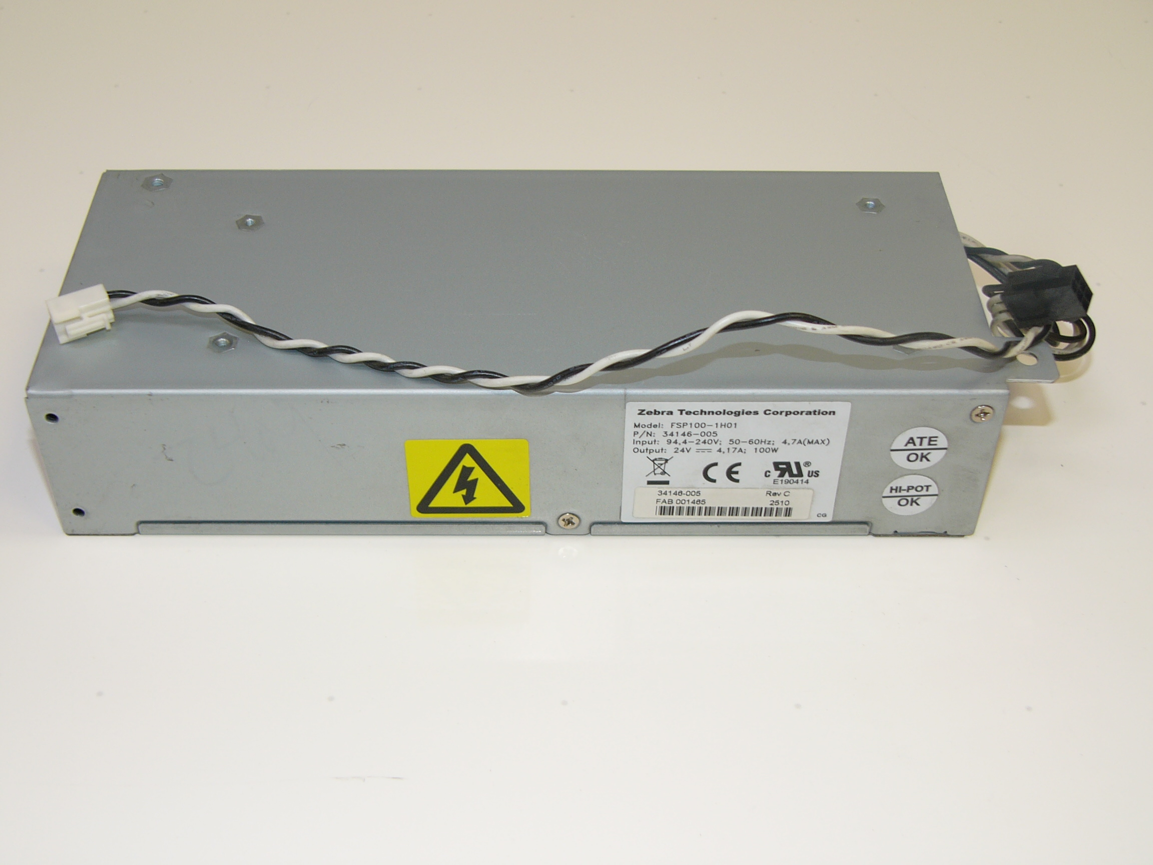 34146-005 -  - 34146-005, Zebra S4M, Power Supply