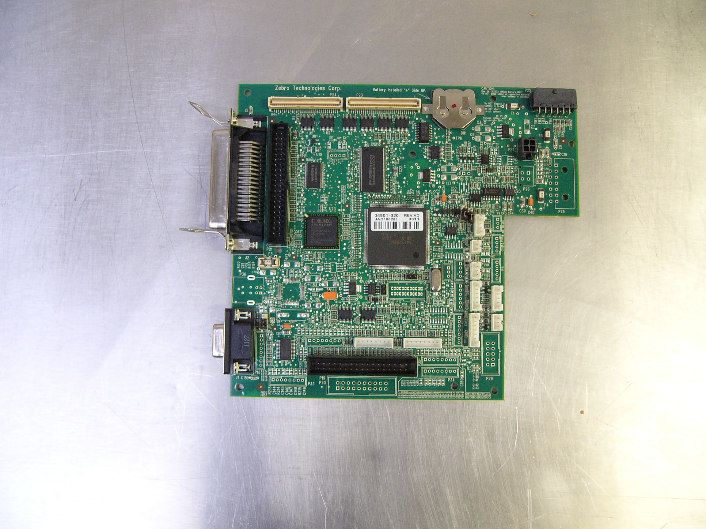 34901-020 -  - 34901-020, 4MB Main Logic Board, Zebra 105SL