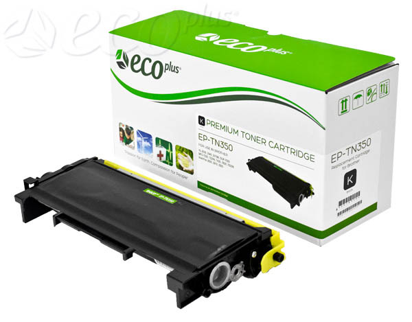 TN350 -  - TN350, TN320, TN2000 Brother EcoPlus Reman Toner, Black, 2.5K High Yield