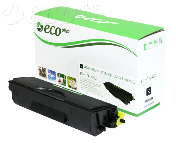 TN460 -  - TN430, TN460  ECOPLUS BROTHER TONER CTG, BLACK, 6K HIGH YIELD