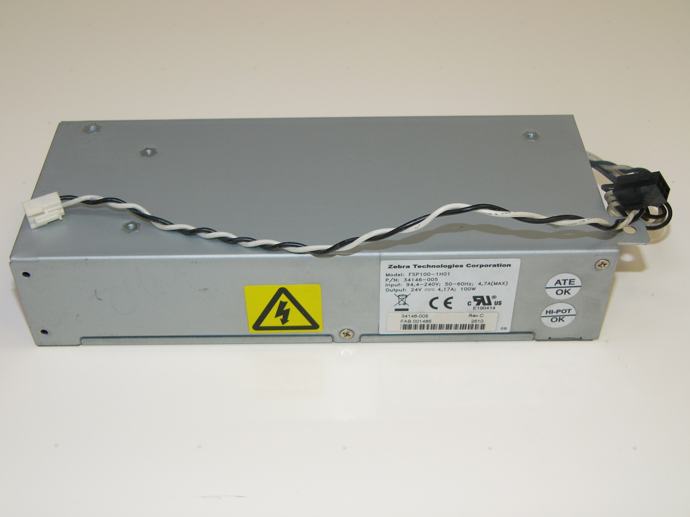 FSP100-1H01 -  - FSP100-1H01, Zebra S4M, Power Supply