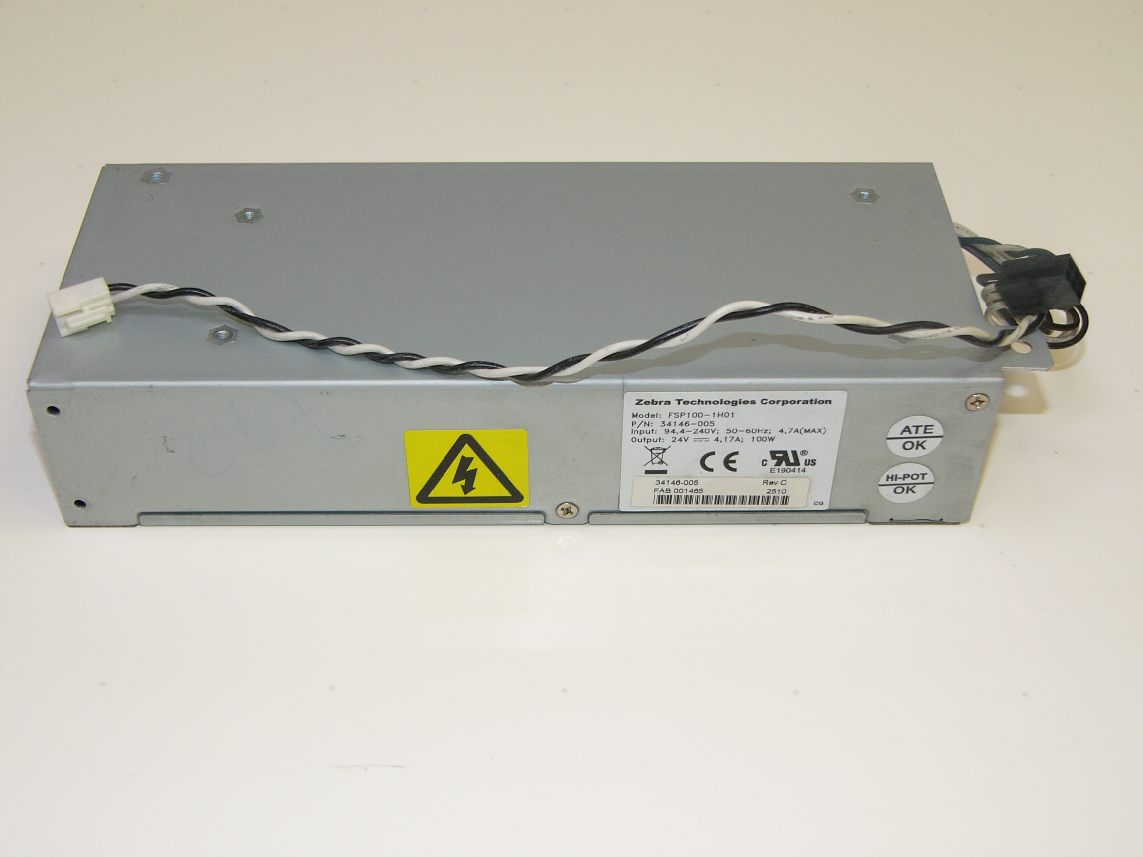 34146 -  - Zebra 34146, Zebra S4M, Power Supply