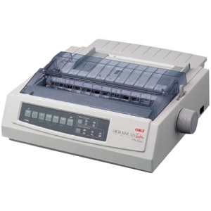 62415401 -  - Oki MICROLINE 320 Turbo/N Dot Matrix Printer 9-pin 435 cps Mono 240 x 216 dpi Parallel, USB