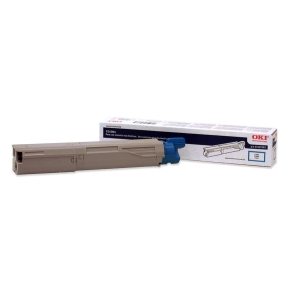 43459303 - H79139 - Oki High-Capacity Cyan Toner Cartridge - Cyan - LED - 2000 Page - 1 Each