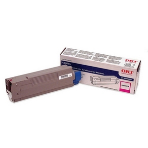 43324467 - L40546 - Oki Magenta Toner Cartridge - Magenta - LED - 4000 Page - 1 Each