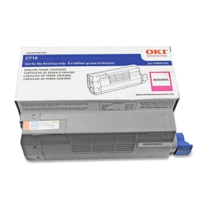 43866102 - Q54582 - Oki Magenta Toner Cartridge - Magenta - LED - 11500 Page - 1 Each