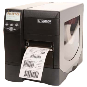 ZM400-3001-1300T - VS2636 - Zebra ZM400 Network Thermal Label Printer - Monochrome - 8 in/s Mono - 300 dpi - Serial, Parallel, USB - Wi-Fi, Fast Ethernet