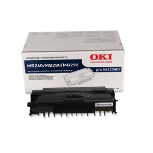 56123402 - BC5595 - Oki Toner Cartridge - Black - LED - 5500 Page - 1 Each
