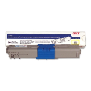 44469719 - DE1010 - Oki High Capacity Toner Cartridge - Yellow - LED - 5000 Page - 1 Each