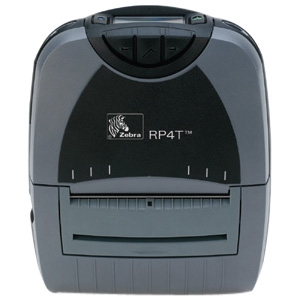 P4D-UUG10001-00 - PQ7343 - Zebra RP4T Direct Thermal/Thermal Transfer Printer - Monochrome - Portable - RFID Label Print - 4.09