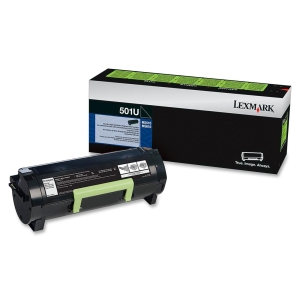 50F1U00 - QQ0474 - Lexmark 501U Ultra High Yield Return Program Toner Cartridge - Black - Laser - 20000 Page - 1 Each