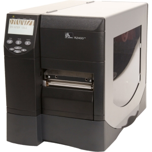 RZ400-3001-100R0 - QX2622 - Zebra RZ400 Direct Thermal/Thermal Transfer Printer - Monochrome - Desktop - RFID Label Print - 4.09