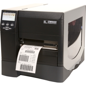 ZM600-3001-0600T - QX2661 - Zebra ZM600 Direct Thermal/Thermal Transfer Printer Monochrome Desktop Label Print 6.60