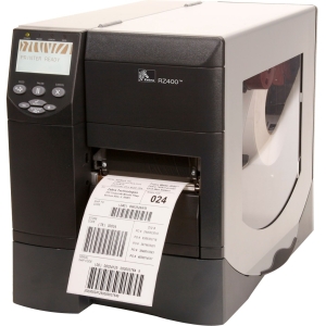 RZ400-3001-510R0 - QX6174 - Zebra RZ400 Direct Thermal/Thermal Transfer Printer - Monochrome - Desktop - Label Print - 4.09