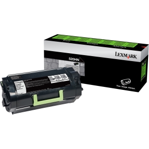 52D0H0N - TB4157 - Lexmark 520HN Toner Cartridge - Black - Laser - High Yield - 25000 Page