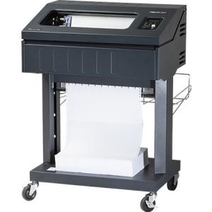 P8P10-0101-600 -  - Printronix P8010 Open Pedestal 1000LPM Line Printer – LP+ – Serial/USB/Ethernet – High Rear Tray – Low Tray