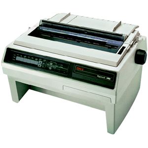 91801601 -  - Oki Pacemark 3410 Dot Matrix Printer 9-pin 550 cps Mono 240 x 216 dpi Parallel, Serial