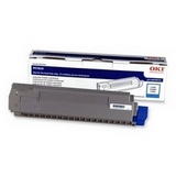 44059215 - U44437 - Oki Cyan Toner Cartridge - Cyan - LED - 10000 Page - 1 Each