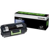 52D1X0L - QY8419 - Lexmark 521XL Toner Cartridge - Black - Laser - Extra High Yield - 45000 Label