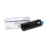 43034804 - F81331 - Oki Type C6 Black Toner Cartridge - Black - LED - 1500 Page - 1 Each