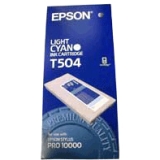 T504011 - J04195 - Epson Light Cyan Photographic Dye Ink Cartridge - Inkjet - Light Cyan