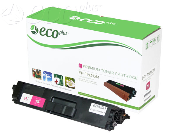 TN315M -  - TN315M ECOPLUS BROTHER MAGENTA HIGH YIELD 3.5K TONER CARTRIDGE